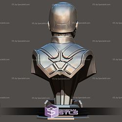 Captain America Bust 2 Head 3D Printer Files