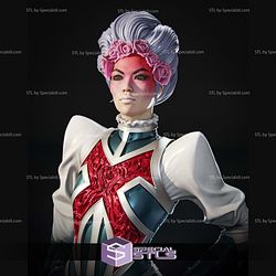 Captain Britain Betsy Braddock Hellfire Gala 3D Printer Files