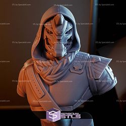 Cayde-6 Destiny Bust 3D Printer Files