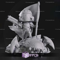 Chibi Helldiver Helldivers 2 3D Printer Files