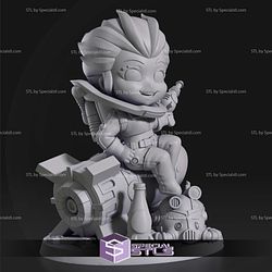 Chibi Nuka Cola Girl Fallout 3D Printer Files