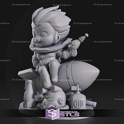 Chibi Nuka Cola Girl Fallout 3D Printer Files