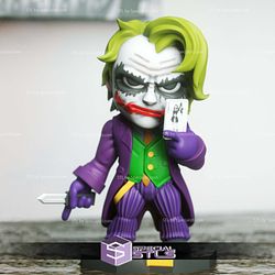 Chibi STL Collection - Joker Heath Ledger