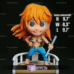 Chibi STL Collection - Nami One Piece