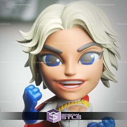 Chibi STL Collection - Power Girl 3D Printer Files