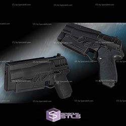 Cosplay STL Files 10 mm Blaster Fallout TV Series