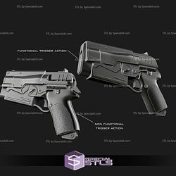 Cosplay STL Files 10 mm Blaster Fallout TV Series