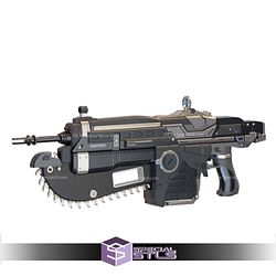 Cosplay STL Files Gears of War Lancer