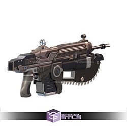 Cosplay STL Files Gears of War Lancer