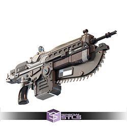 Cosplay STL Files Gears of War Lancer