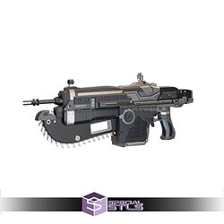 Cosplay STL Files Gears of War Lancer