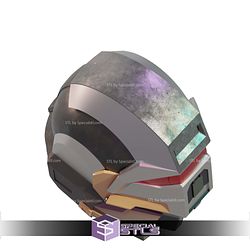 Cosplay STL Files Helldivers 2 Dreadnaught Helmet