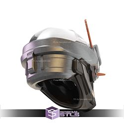 Cosplay STL Files Helldivers 2 Drone Master Helmet