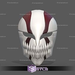 Cosplay STL Files Ichigo Kurosaki Full Hollow Mask