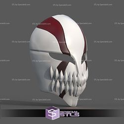 Cosplay STL Files Ichigo Kurosaki Full Hollow Mask