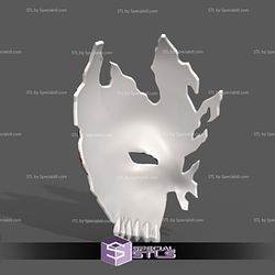 Cosplay STL Files Ichigo Kurosaki Half Hollow Mask