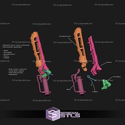 Cosplay STL Files Ripper Chain Sword Fallout