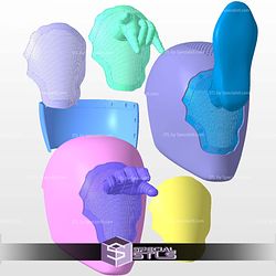 Cosplay STL Files Spot Helmet 3D Printer Files