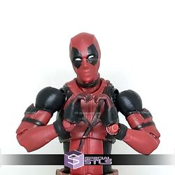 Deadpool Action Figurine 3D Printer Files