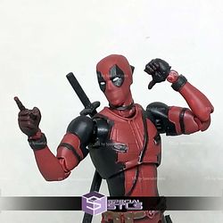 Deadpool Action Figurine 3D Printer Files