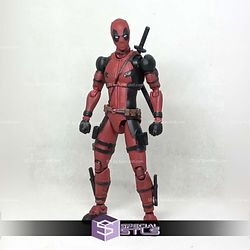 Deadpool Action Figurine 3D Printer Files