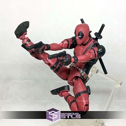 Deadpool Action Figurine 3D Printer Files