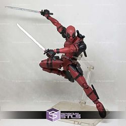 Deadpool Action Figurine 3D Printer Files