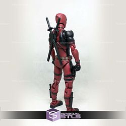 Deadpool Action Figurine 3D Printer Files