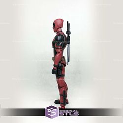 Deadpool Action Figurine 3D Printer Files