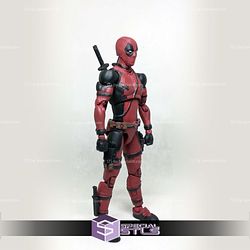 Deadpool Action Figurine 3D Printer Files