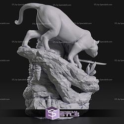 Drizzt Do Urden and Panther Baldurs Gate 3D Printer Files