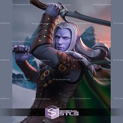 Drizzt Do Urden Baldurs Gate 3D Printer Files