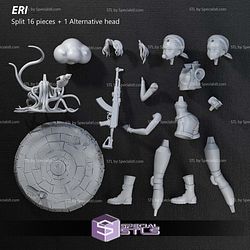 Eri Kasamoto Metal Slug 3D Printer Files