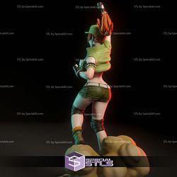 Fiolina Germi Metal Slug Digital 3D Sculpture