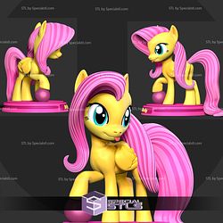 Fluttershy Little Pony 3D Printer Files