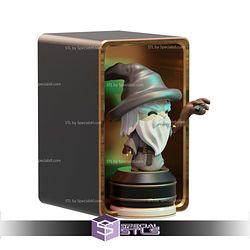 Gandalf Book Case Display 3D Printer Files