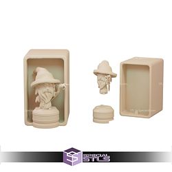 Gandalf Book Case Display 3D Printer Files