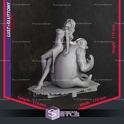 Gluttony and Lust Full Metal Alchemist 3D Printer Files