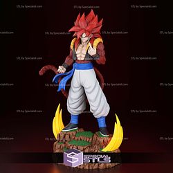 Gogeta SSJ4 New Version 3D Printer Files