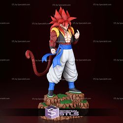 Gogeta SSJ4 New Version 3D Printer Files