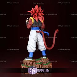 Gogeta SSJ4 New Version 3D Printer Files