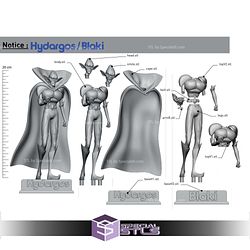 Goldorak Hydargos 3D Printer Files