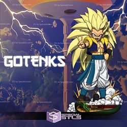 Gotenks Saiyan Hi 3D Printer Files