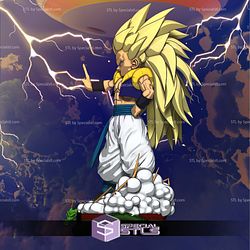 Gotenks Saiyan Hi 3D Printer Files