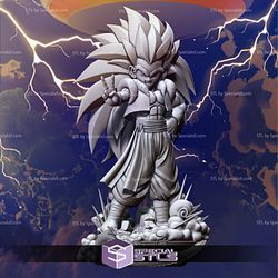 Gotenks Saiyan Hi 3D Printer Files