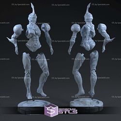 Guyver Girl Standing 3D Printer Files