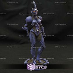 Guyver Girl Standing 3D Printer Files