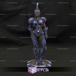 Guyver Girl Standing 3D Printer Files