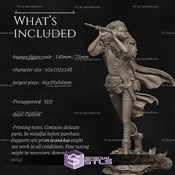 Inithia the Bard 3D Printer Files