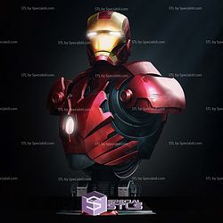 Iron Man 2024 Portrait Bust 3D Printer Files